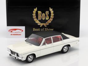 Opel Admiral B année de construction 1971 blanc / noir 1:18 BoS-Models