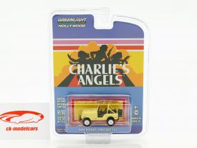 Julie Roger's Jeep CJ-5 year 1980 TV series Charlies Angels (1976-1981) beige 1:64 Greenlight