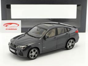BMW X4 F26 Jaar 2014 Sophisto grijs metalen 1:18 ParagonModels