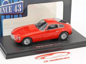 Vignale Corvette année de construction 1961 rouge 1:43 AutoCult