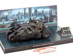 蝙蝠车 从 该 电影 蝙蝠侠 开始 2005 黑 1:43 Ixo Altaya
