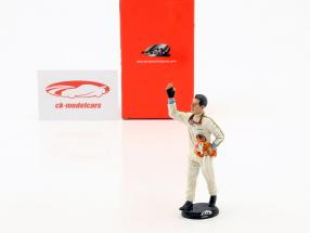 Jack Brabham gagnant France GP champion du monde formule 1 1966 conducteur figure 1:18 LeMansMiniatures