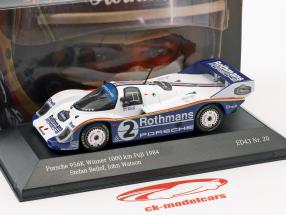 Porsche 956K #2 winnaar 1000km Fuji 1984 Bellof, Watson 1:43 CMR