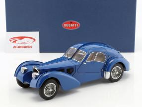 Bugatti 57S Atlântico construída em 1938 azul 1:18 AUTOart