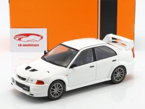 Mitsubishi Lancer RS Evolution VI année de construction 1998 blanc 1:18 Ixo