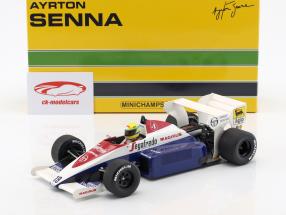 Ayrton Senna Toleman TG184 #19 fórmula 1 1984 1:18 Minichamps