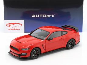 Ford Mustang Shelby GT350R Baujahr 2017 race rot 1:18 AUTOart