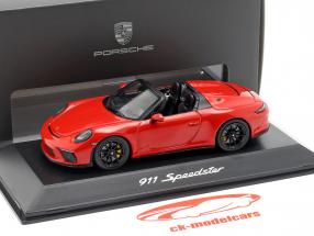 Porsche 911 (991 II) Speedster year 2019 Indian red 1:43 Spark