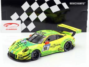 Porsche 911 (991) GT3 R #911 24h Nürburgring 2017 Manthey Racing Grello 1:18 Minichamps
