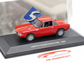 Lancia Fulvia Fanalone año de construcción 1969 rojo 1:43 Solido