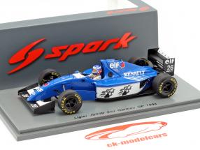 Olivier Panis Ligier JS39B #26 2 allemand GP formule 1 1994 1:43 Spark