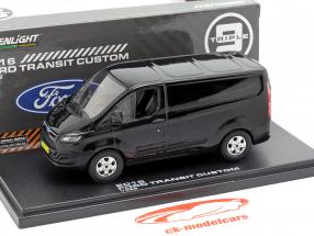 Ford Transit Custom V362 year 2016 black 1:43 Greenlight