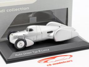 Auto Union Typ B Lucca zilver 1:43 Minichamps