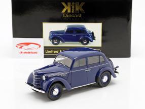 Moskwitsch 400 año de construcción 1946 azul oscuro 1:18 KK-Scale