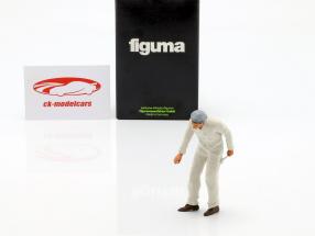 Mecânico com branco Macacão Figura 1:18 FigurenManufaktur