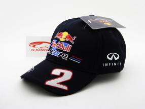 Mark Webber de Red Bull Racing Conductor Cap / Cap Formula 1 2012