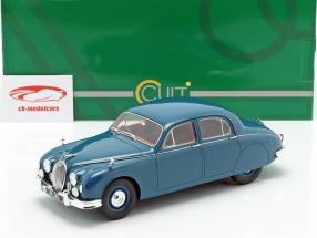 Jaguar 2.4 MKI año de construcción 1955 azul 1:18 Cult Scale