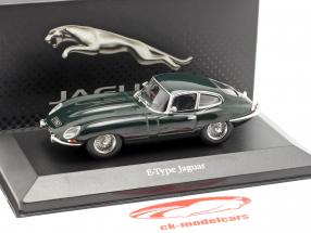 Jaguar E-Type coupé année de construction 1961 britannique courses vert 1:43 Atlas