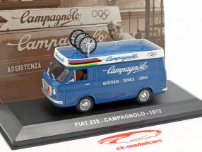 Fiat 238 van Campagnolo ano de construção 1972 azul 1:43 Altaya