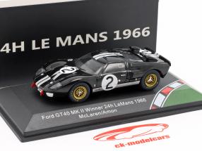 Ford GT40 MK II #2 胜利者 24h LeMans 1966 McLaren, Amon 1:43 CMR