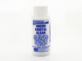 Mikro Kristal Klear Flexibler durchsichtiger Kunststoffklebstoff 30ml Microscale