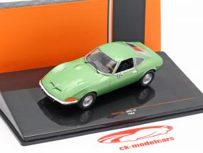 Opel GT year 1969 green metallic 1:43 Ixo