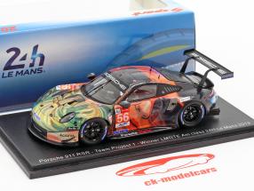 Porsche 911 RSR #56 Winner LMGTE Am 24h LeMans 2019 Team Project 1 1:43 Spark
