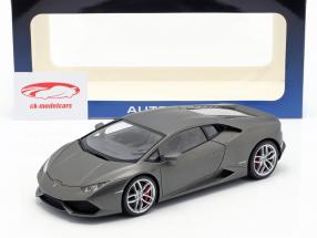 Lamborghini Huracan LP610-4 Año 2014 titanio mate gris 1:18 AUTOart