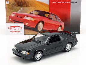 Ford Mustang Cobra Opførselsår 1993 sort 1:18 GMP