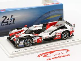 Toyota TS050 Hybrid #7 segundo 24h LeMans 2019 Conway, Kobayashi, Lopez 1:43 chispa