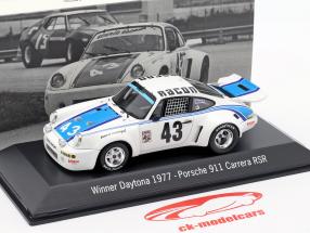 Porsche 911 Carrera RSR #43 Vinder 24h Daytona 1977 Ecurie Escargot 1:43 Spark