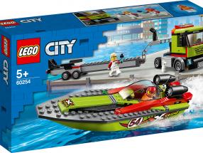 LEGO® City Rennboot-Transporter