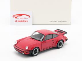 Porsche 911 (930) Turbo Baujahr 1975 rot 1:24 Welly
