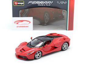 Ferrari LaFerrari rød / sort 1:24 Bburago