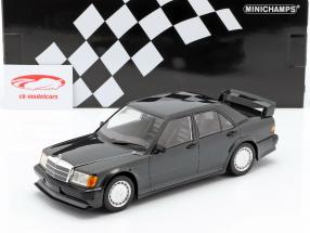 Mercedes-Benz 190E 2.5-16V Evo 1 1989 nero blu metallico 1:18 Minichamps