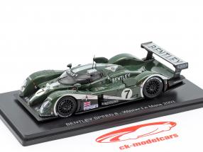 Bentley Speed 8 #7 vincitore 24h LeMans 2003 Kristensen, Capello, Smith 1:43 Spark