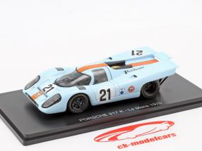 Porsche 917K Gulf #21 24h LeMans 1970 Rodriguez, Kinnunen 1:43 Spark