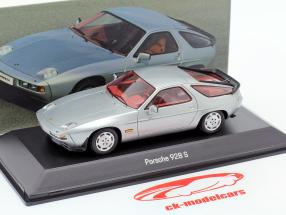 Porsche 928 S Année de construction 1980-1986 argent 1:43 Spark