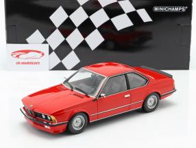 BMW 635 CSI E24 Año de construcción 1982 rojo 1:18 Minichamps
