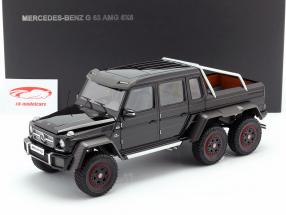 Mercedes-Benz G63 AMG 6x6 Année de construction 2013 brillant noir 1:18 AUTOart