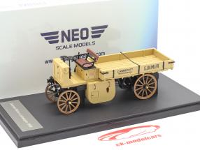 Daimler Camion à moteur Année de construction 1898 beige 1:43 Neo