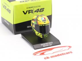 Valentino Rossi MotoGP 2013 AGV шлем 1:10 Minichamps