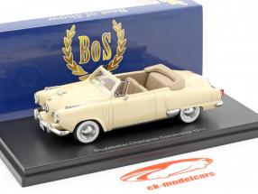 Studebaker Champion Converteerbaar Bouwjaar 1951 beige 1:43 BoS-Models
