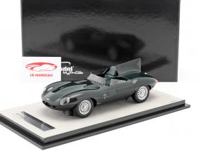 Jaguar D-Type presse version 1957 Britanique courses vert 1:18 Tecnomodel