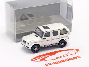 Mercedes-Benz G class (W463) year 2018 white metallic 1:87 Minichamps