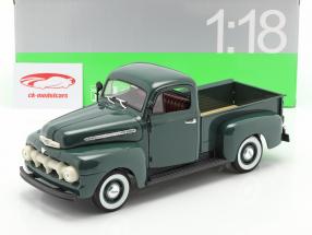 Ford F-1 Pick Up Année 1951 vert 1:18 Welly