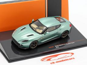 Aston Martin V12 Vanquish Zagato Baujahr 2016 grün metallic 1:43 Ixo