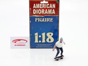 Skateboarder figure #2 1:18 American Diorama