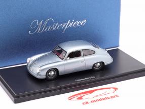 Lindner Porsche prototipo Anno di costruzione 1953 blu argento 1:43 AutoCult