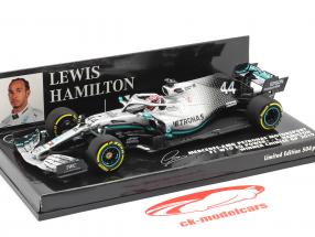 L. Hamilton Mercedes-AMG F1 W10 #44 Chine GP Champion du monde F1 2019 1:43 Minichamps